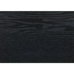 Thomasville Rivington 60"H 3-Shelf Bookcase With Storage, Raven Black