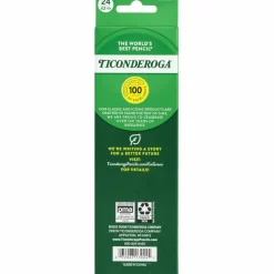 Ticonderoga Pencils, #2 Lead, Medium Soft, Pack of 24