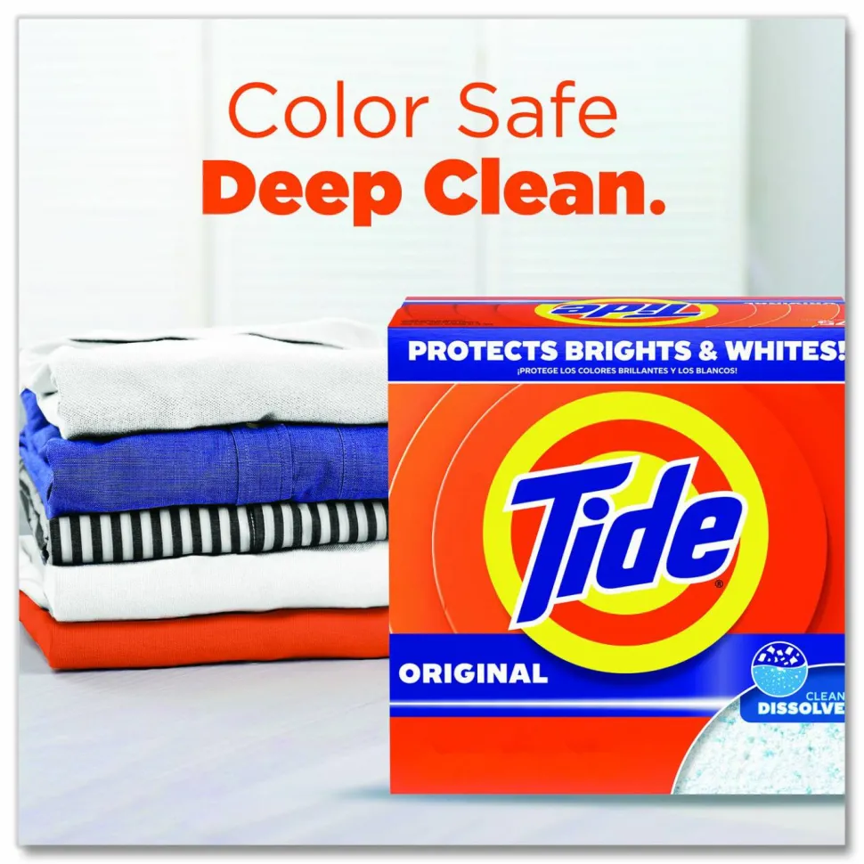 Tide Coin Vend Powder Laundry Detergent, HE Compatible, Tide Original Scent, 1.1 oz, 156/Carton