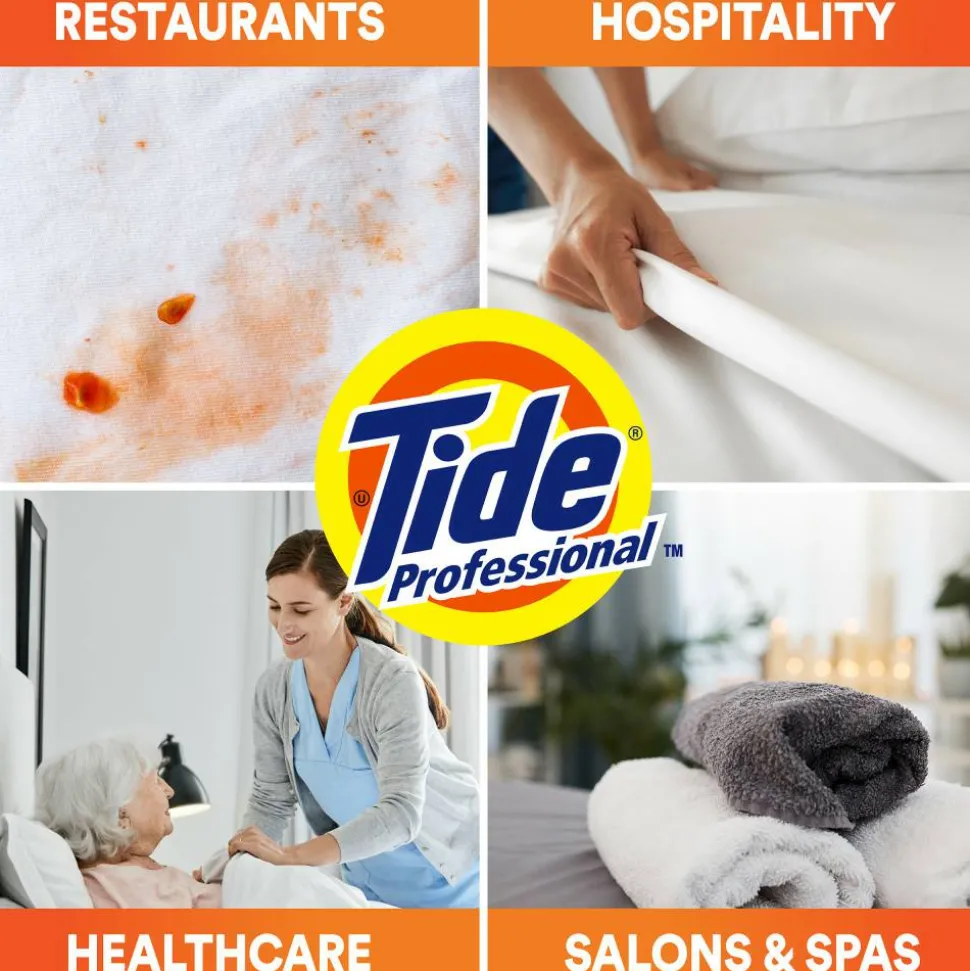 Tide Professional Commercial Power PODS Laundry Detergent, 63 PODS Per Pack, Case Of 4 Packs