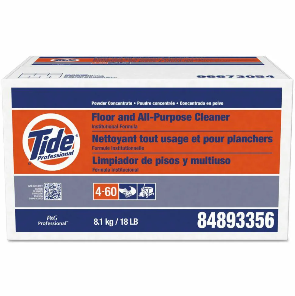 Tide PRO Floor and All-Purpose Cleaner, Unscented, 18 lb Box