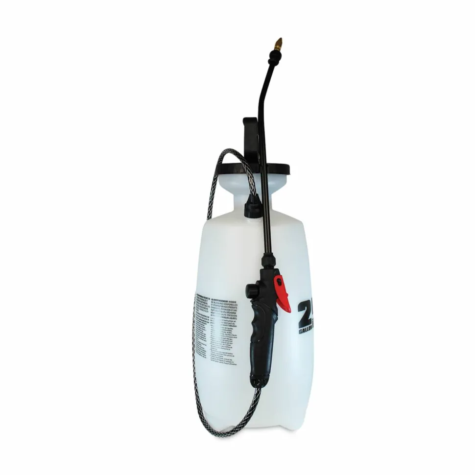 TOLCO 2 Gallon Valu Mist Tank Sprayer, 0.38" x 32" Hose, White