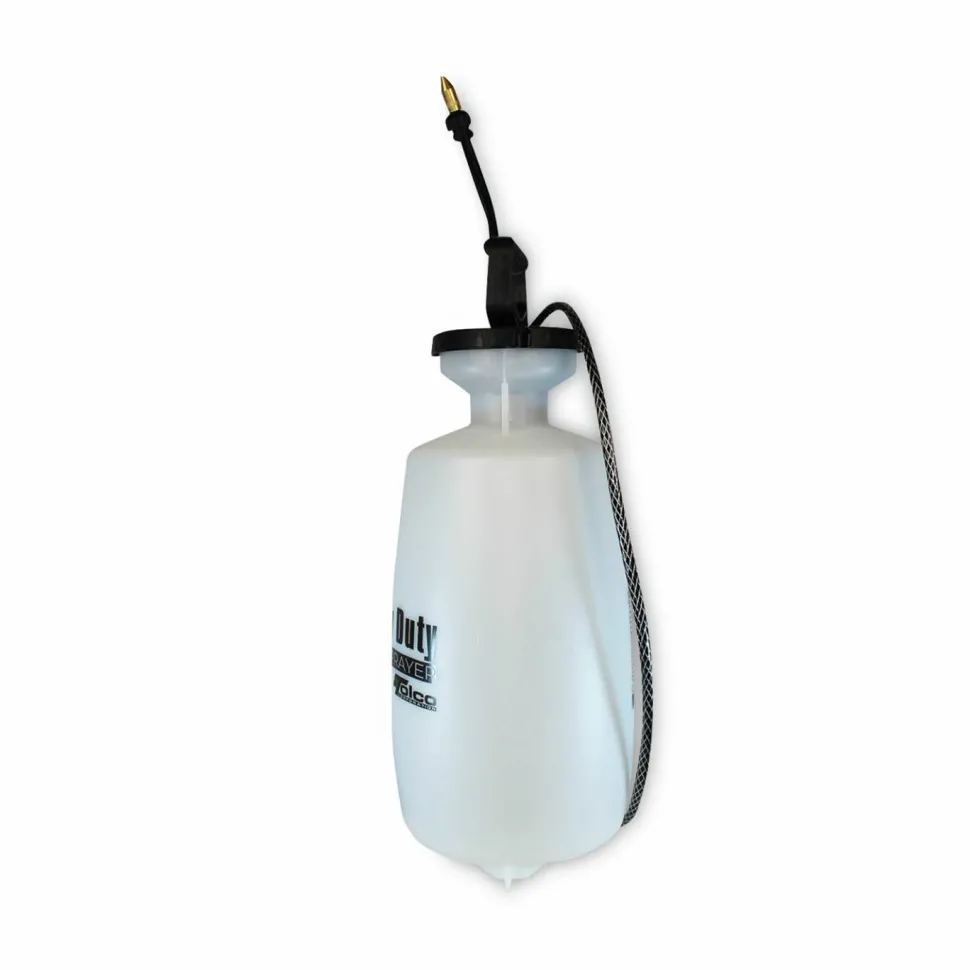 TOLCO 2 Gallon Valu Mist Tank Sprayer, 0.38" x 32" Hose, White
