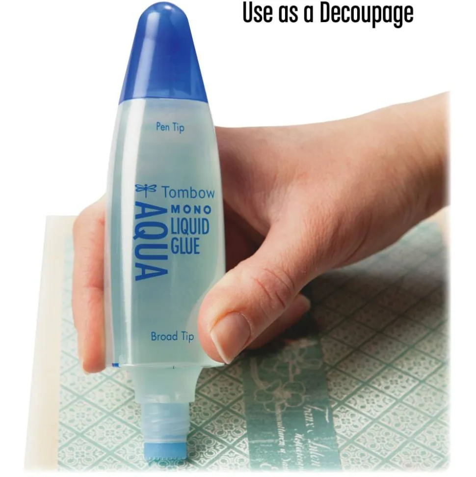 Tombow Mono Aqua Liquid Glue, 1.69 Oz., Clear