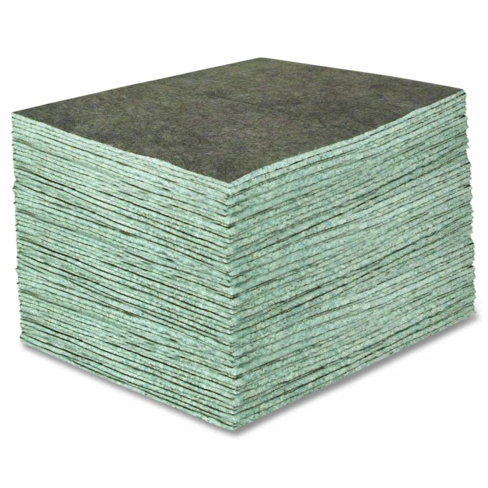 TOOLBOX DuraSoak Universal Sorbents Medium Duty Pad, 0.26 gal, 15 x 19, 100/Carton