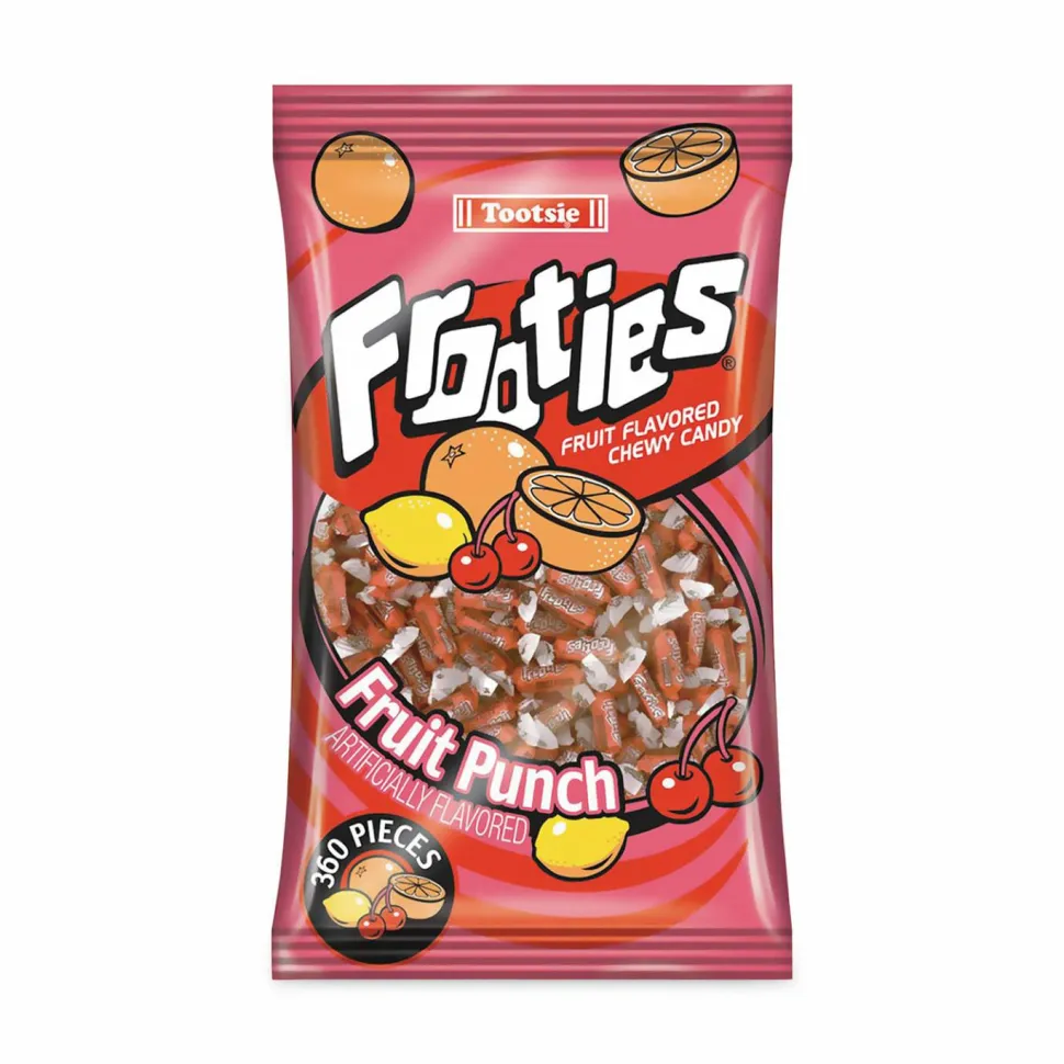 Tootsie Roll Frooties, Fruit Punch, 38.8 oz Bag, 360 Pieces/Bag