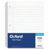 TOPS Filler Paper, 3-Hole, 8.5 x 11, Medium/College Rule, 500/Pack