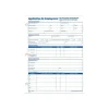 TOPS - Application for employment form - 50 sheets - Letter A Size (8.5 in x 11 in)