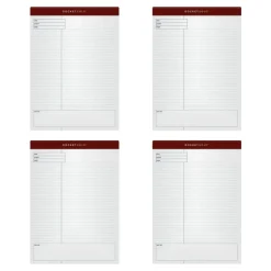 TOPS Docket Gold Premium Writing Pads, 8 1/2