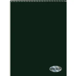 TOPS Docket Wirebound Quadrille Pad, 8 1/2