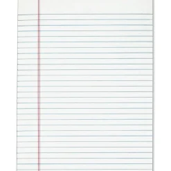 Tops Gum Top Pad, 50 Sheets, Plain, 8 1/2