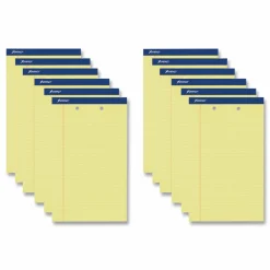 TOPS 2-Hole Punched Perforated Writing Pads, 8 1/2