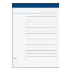 TOPS Idea Collective Legal Pad, 8 1/2" x 11 3/4", Legal Ruled, 50 Sheets, White