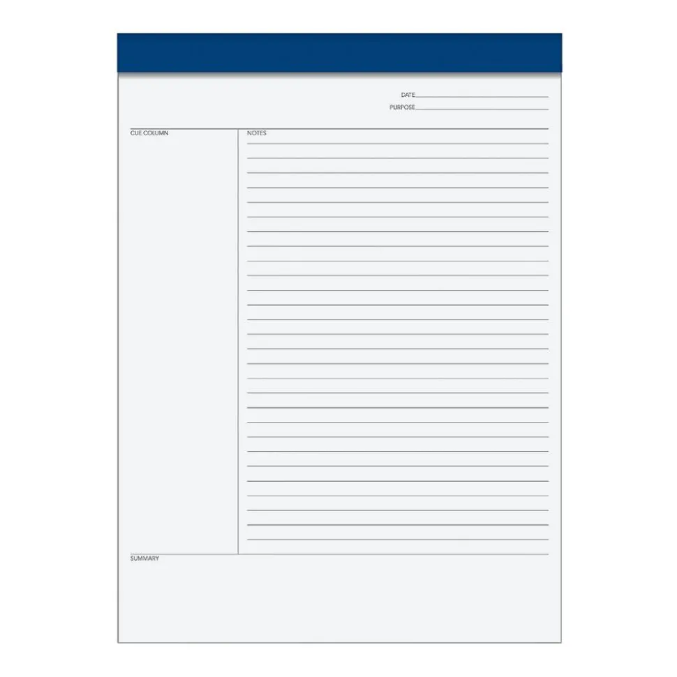 TOPS Idea Collective Legal Pad, 8 1/2" x 11 3/4", Legal Ruled, 50 Sheets, White
