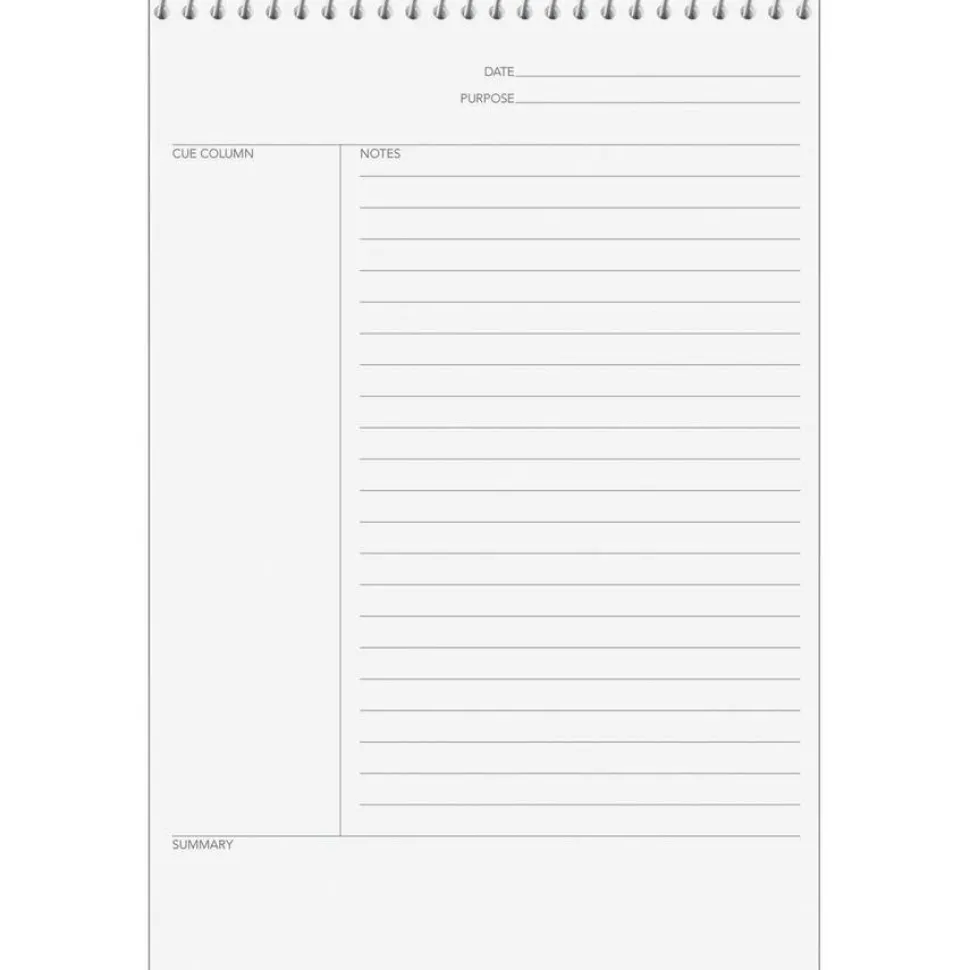 TOPS Idea Collective Steno Book, 6" x 9", 80 Sheets, White