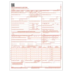 TOPS Laser CMS Forms With Bar, 8 1/2" x 11", White, Pack Of 250