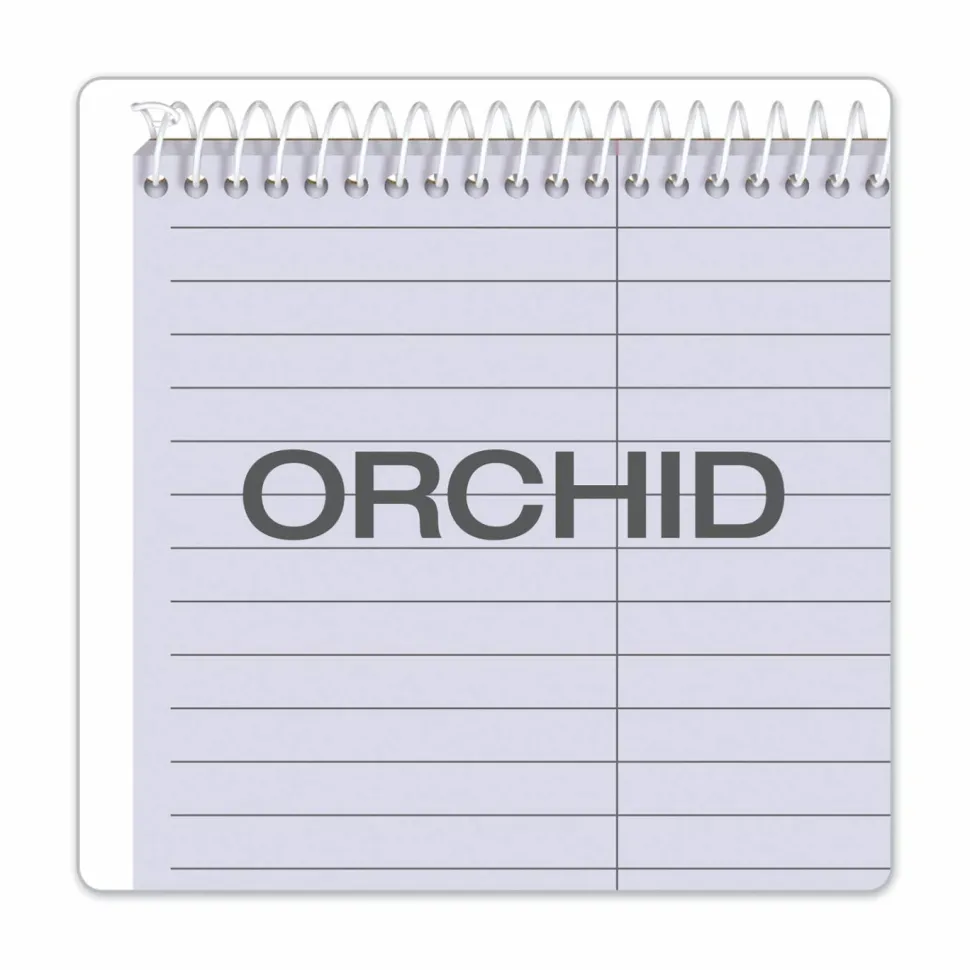 TOPS Prism+ Color Steno Books, 6" x 9", Gregg Ruled, 80 Sheets, Orchid, Pack Of 4
