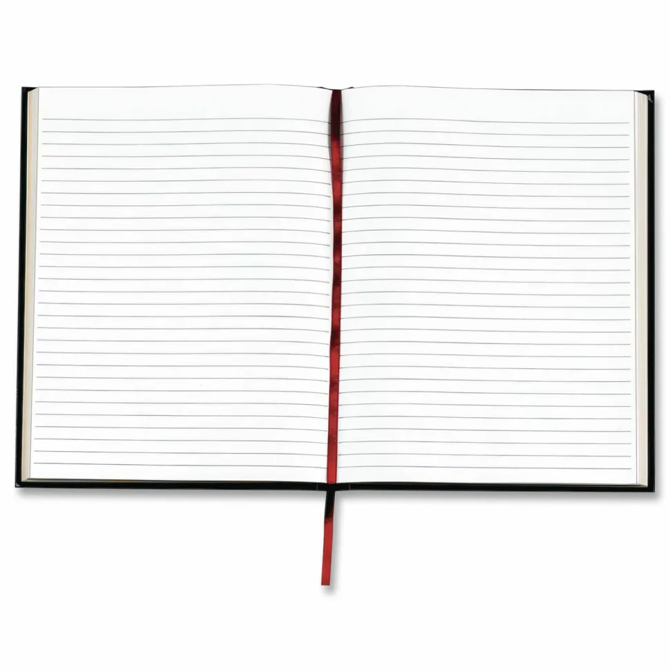 TOPS Professional Business Journal With Planning Pages, 8 1/2" x 11", Legal Ruled, 80 Sheets, Black