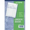 TOPS Sales Order Book, Two-Part Carbonless, 7.94 x 5.56, 50 Forms Total