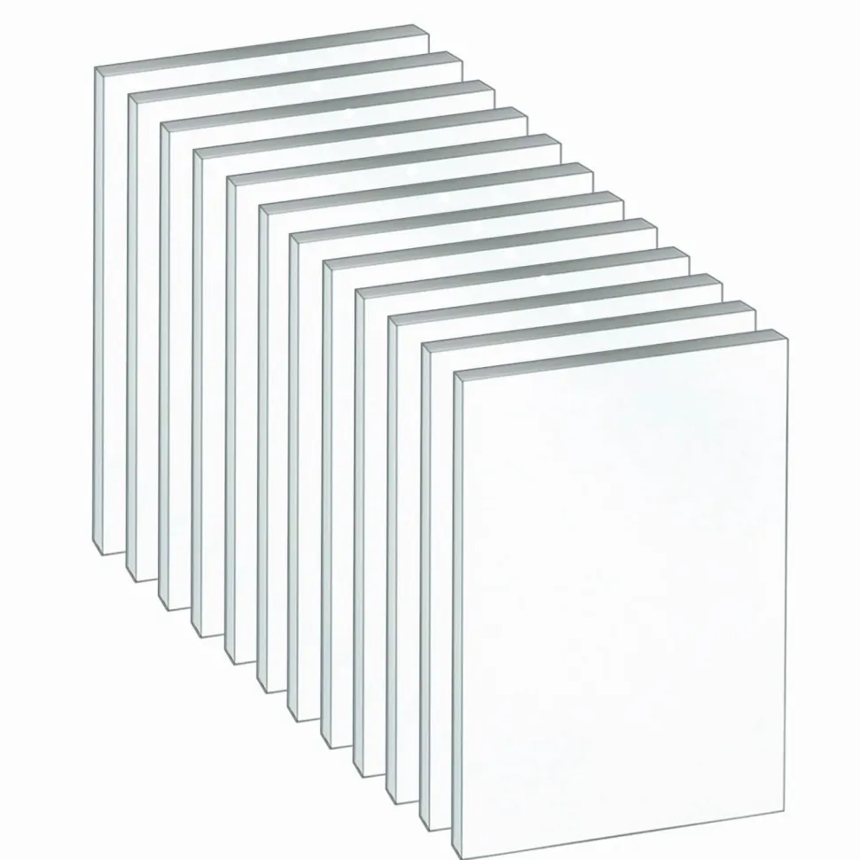 TOPS Second Nature 100% Recycled Scratch Pads, 4" x 6", Unruled, 100 Sheets, Pack Of 12