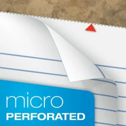 TOPS Second Nature 100% Recycled Writing Pads, 8 1/2" x 11 3/4", Legal Ruled, 50 Sheets, White, Pack Of 12 Pads