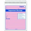 TOPS Telephone Message Book with Fax/Mobile Section, Two-Part Carbonless, 4.25 x 5.5, 50 Forms Total