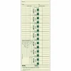 TOPS Time Cards (Replaces Original Card 1900L), Numbered Days, 1-Sided, 9" x 3 1/2", Box Of 500