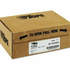 TOPS Time Cards (Replaces Original Card 1900L), Numbered Days, 1-Sided, 9