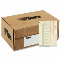TOPS Time Cards (Replaces Original Card K14-15), Named Days, 2-Sided, 8 1/4