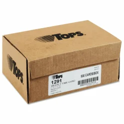 TOPS Time Cards (Replaces Original Card 331-10), Named Days, 2-Sided, 8 1/2