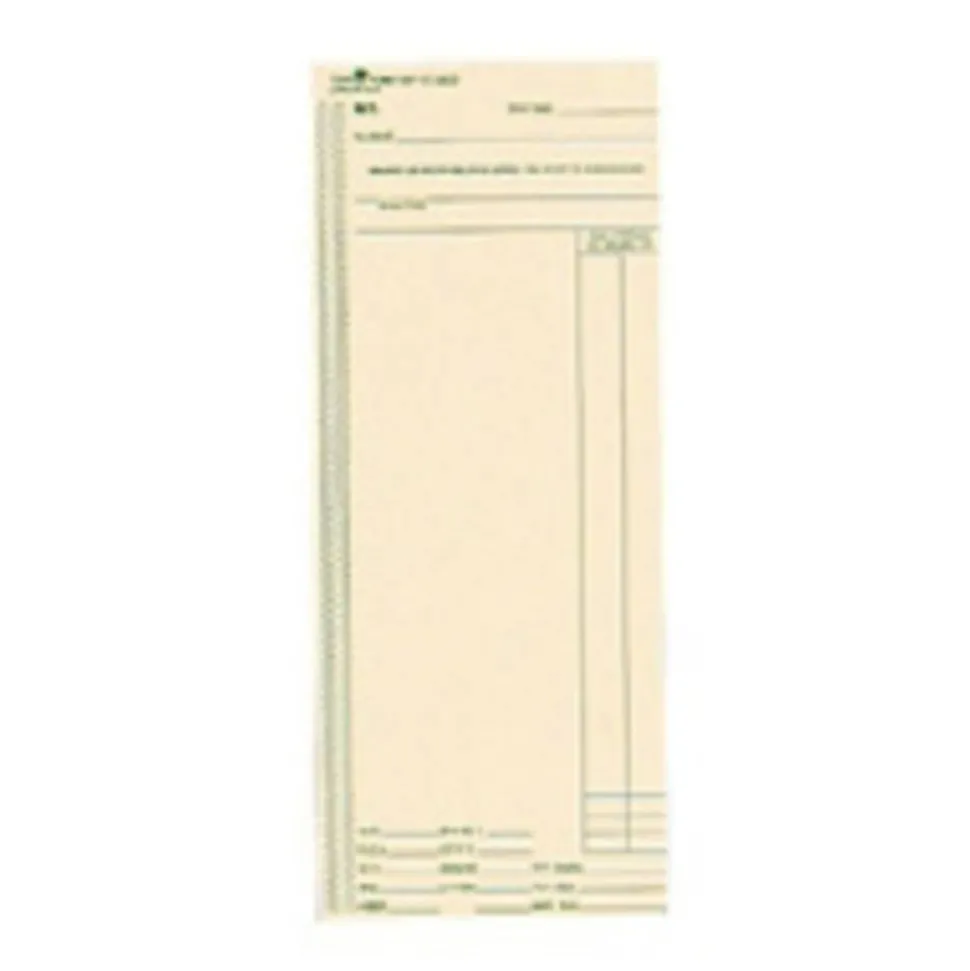 TOPS Time Cards (Replaces Original Card C3000), Weekly Time Card Form, 1-Sided, 8 1/4" x 3 3/8", Box Of 500