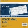 TOPS Voice Message Log Book