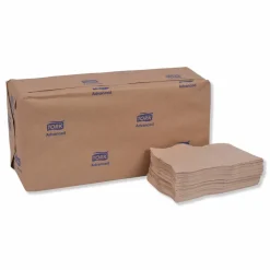 Tork Advanced Soft Minifold Dispenser Napkins, 1-Ply, 13 x 12, Natural, 6,000/Carton