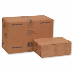 Tork Xpressnap Interfold Dispenser Napkins, 1-Ply, 13 x 8.5, Natural, 500/Pack, 12 Packs/Carton