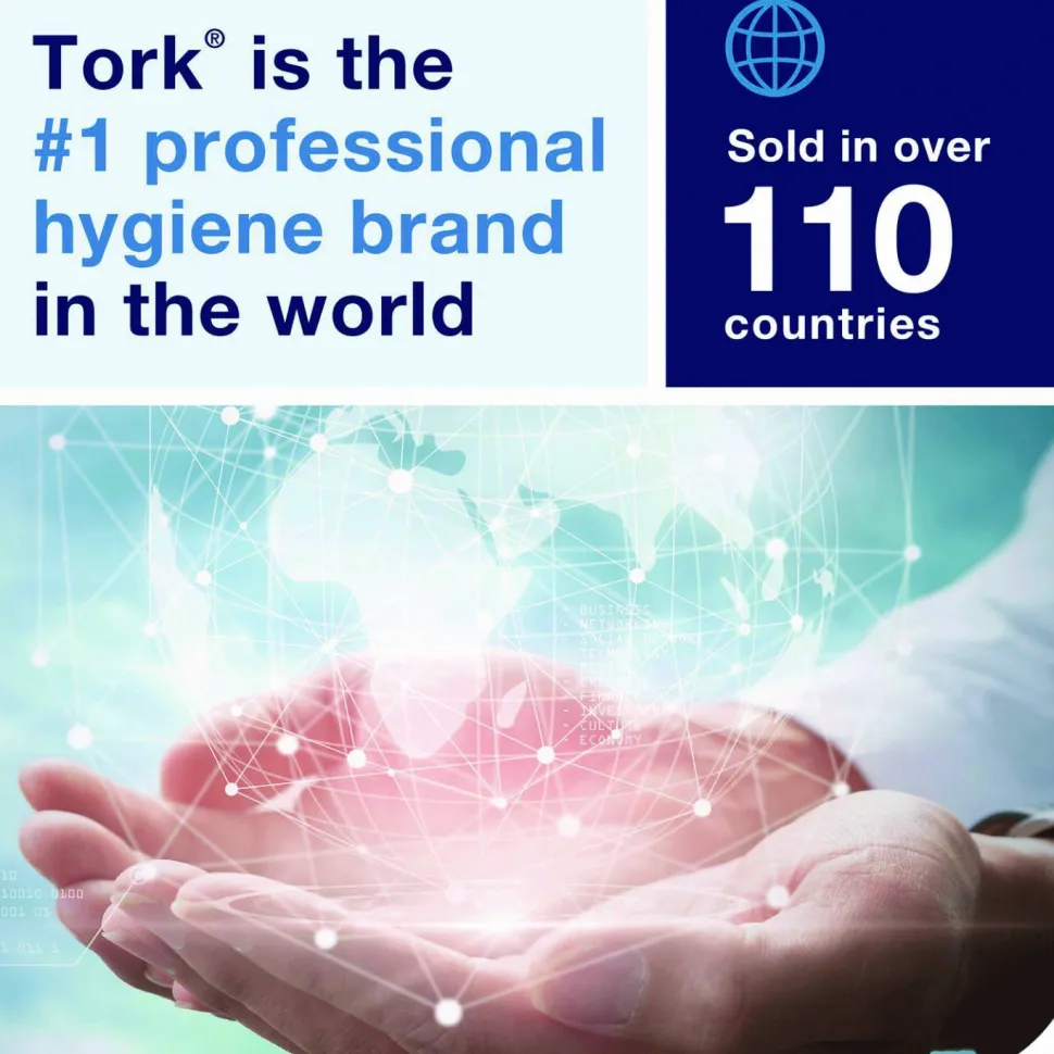 Tork Advanced Bath Tissue, Septic Safe, 2-Ply, White, 500 Sheets/Roll, 80 Rolls/Carton