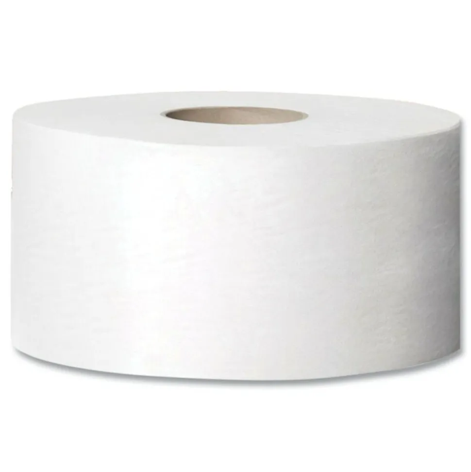 Tork Advanced Jumbo Bath Tissue, Septic Safe, 2-Ply, 3.48" x 751 ft, White, 12 Rolls/Carton
