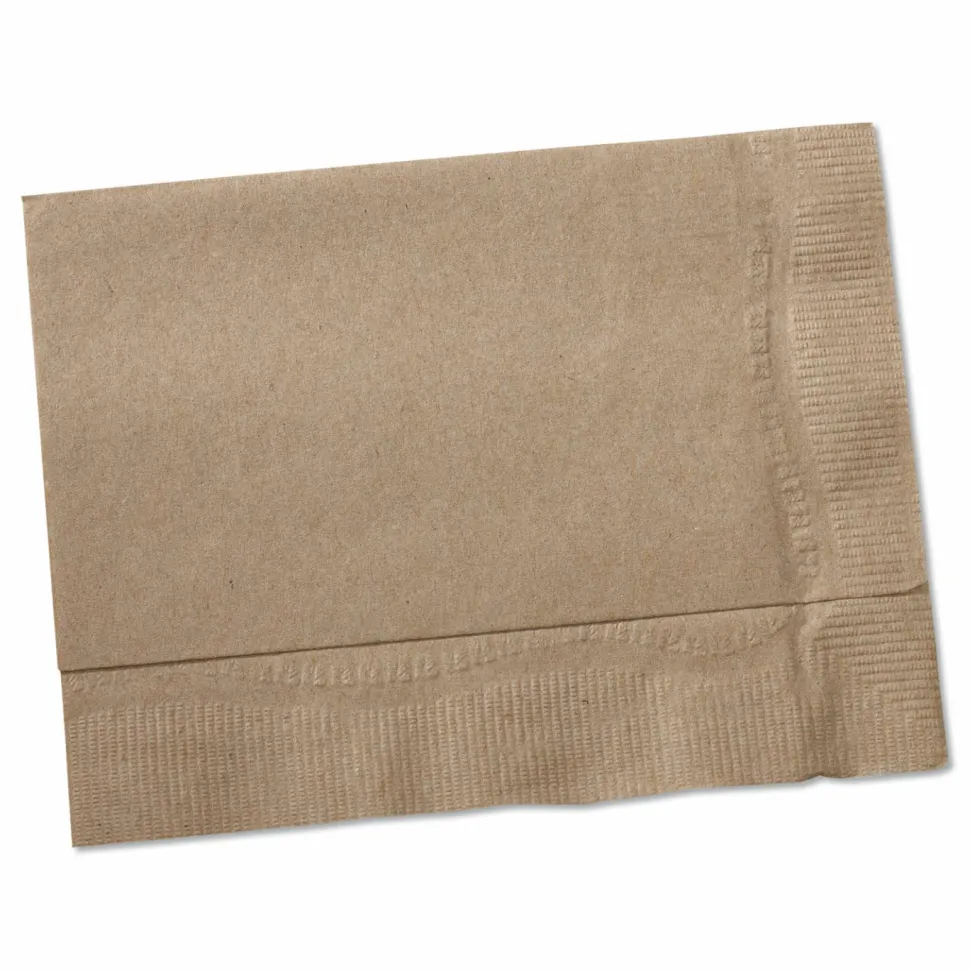 Tork Advanced Masterfold Dispenser Napkin, 1-Ply, 12 x 17, Natural, 500/Pack, 12 Packs/Carton