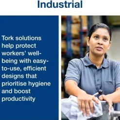 Tork Advanced Mini-Jumbo Roll Bath Tissue, Septic Safe, 2-Ply, 3.48