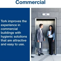 Tork Advanced Mini-Jumbo Roll Bath Tissue, Septic Safe, 2-Ply, 3.48