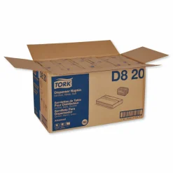 Tork Advanced Soft Minifold Dispenser Napkins, 1-Ply, 13 x 12, White, 6,000/Carton