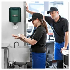 Tork Centerfeed Hand Towel Dispenser, 10.13 x 10 x 12.75, Smoke
