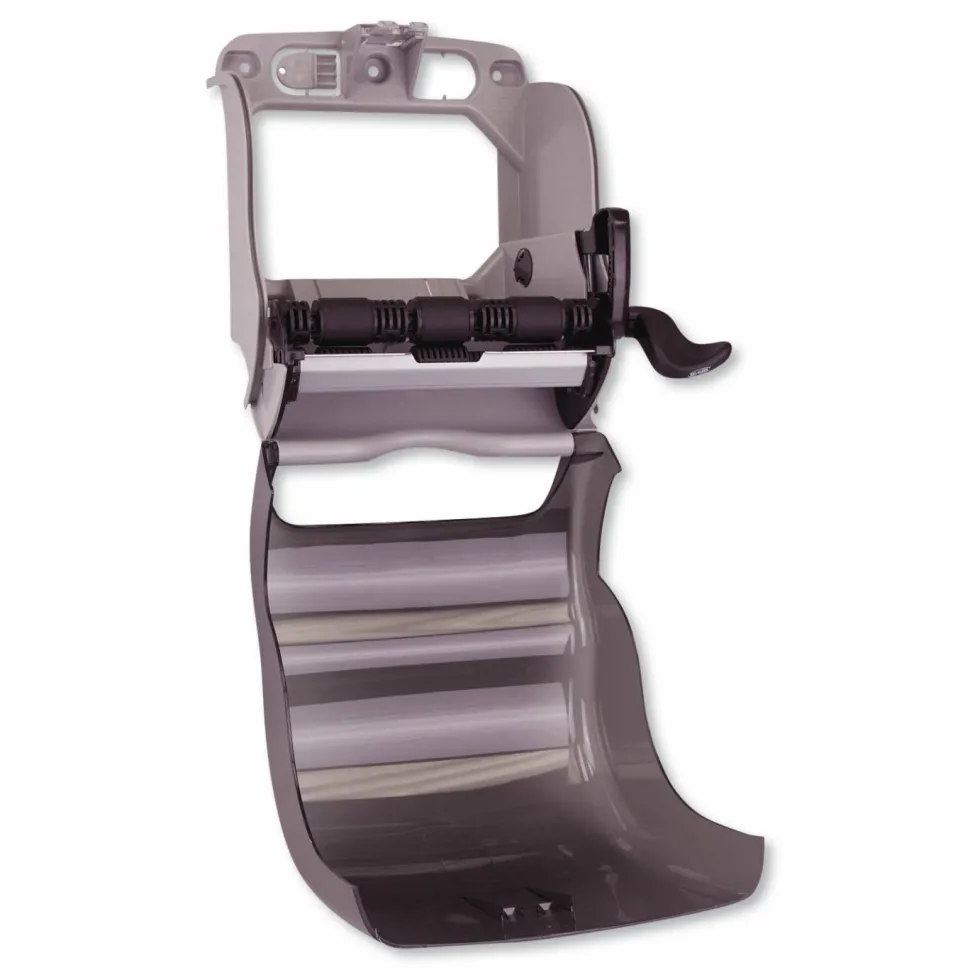 Tork Compact Hand Towel Roll Dispenser, 12.49 x 8.6 x 12.82, Smoke