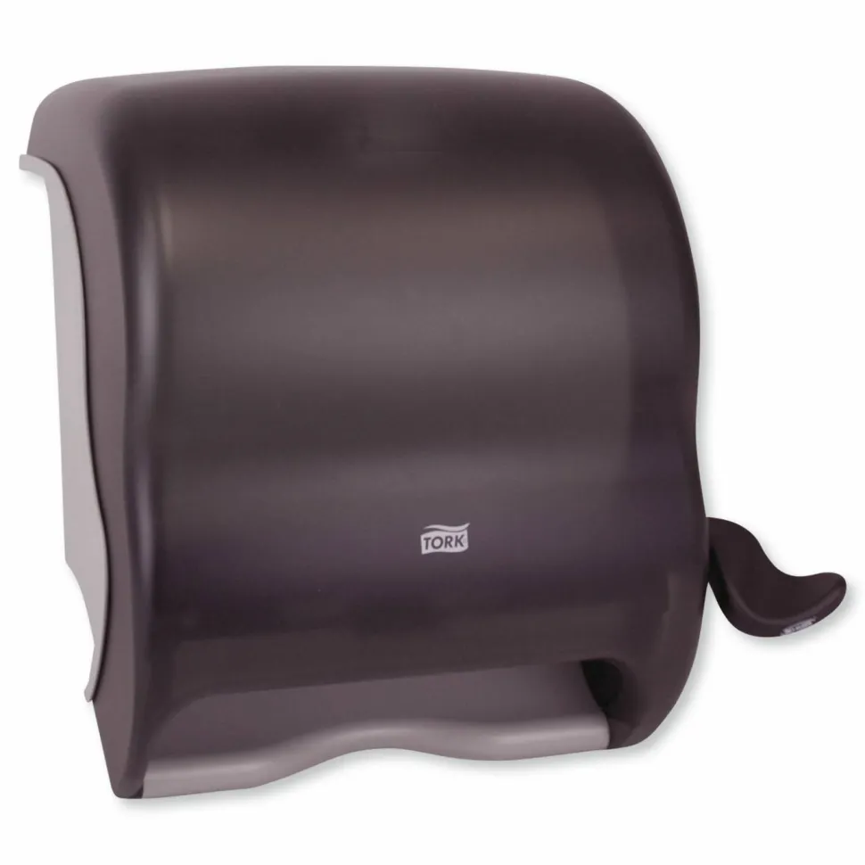 Tork Compact Hand Towel Roll Dispenser, 12.49 x 8.6 x 12.82, Smoke