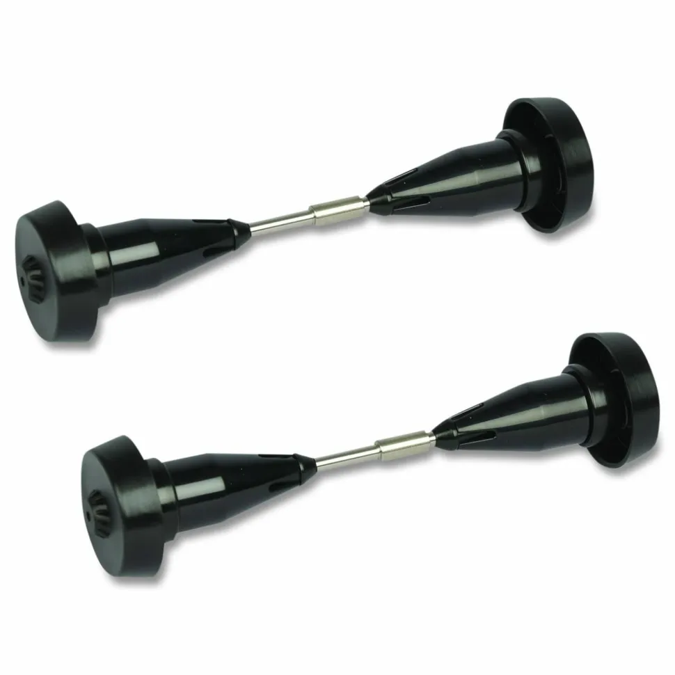 Tork Coreless High Capacity Spindle Kit, Plastic, 3.66" Roll Size, Black, 2/Kit