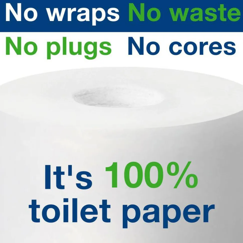 Tork Elevation Coreless High Capacity Bath Tissue Dispenser,14.17 x 5.08 x 8.23,White