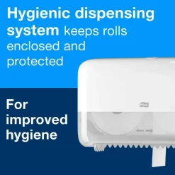 Tork Elevation Coreless High Capacity Bath Tissue Dispenser,14.17 x 5.08 x 8.23,White