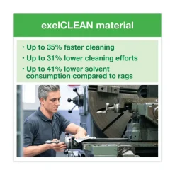 Tork Industrial Cleaning Cloths, 1-Ply, 16.34 x 14, Gray, 210 Wipes/Box