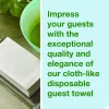 Tork LinStyle Valet Guest Towel, 1-Ply, 11.5 x 17, White, 100/Pack, 5 Packs/Carton