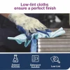 Tork Low-Lint Cleaning Cloths, 1-Ply, 15 x 15, Blue, 240 Sheets, 4 Boxes/Carton