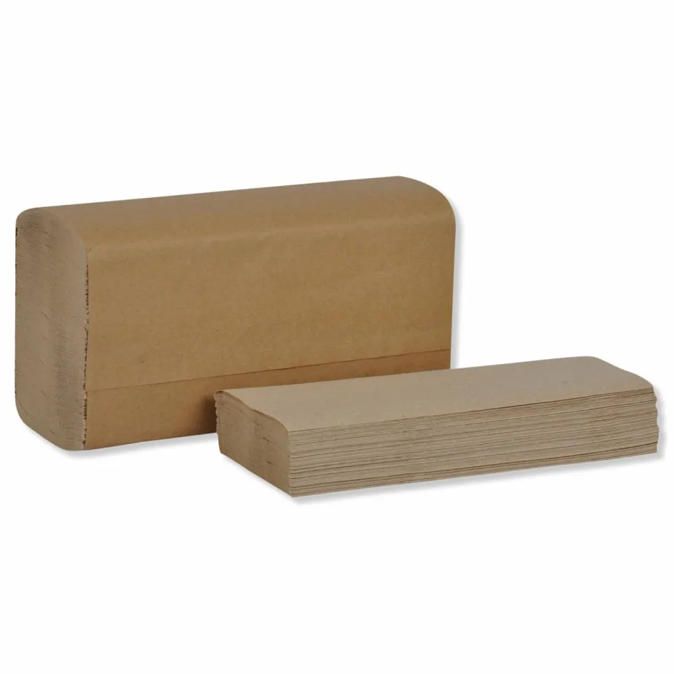 Tork Multifold Hand Towel, 1-Ply, 9.13 x 9.5, Natural, 250/Pack, 16 Packs/Carton
